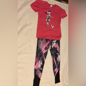 Gymboree Red and Pink Kids Matching Set